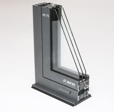 AS75 systemy aluminiowe okno